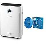 Philips Series 2000i 2-in-1 Luftreiniger und Luftbefeuchter – bis zu 65 m²,...