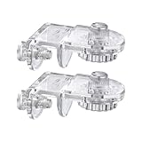Clips für Deckel Aquarium – 5,6 x 3,1 x 2,5 cm 2 Stück Acryl-Tür, Halterung für...