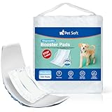 Pet Soft Einweg-Hundewindeleinlagen 100 Stück, Hundewindeleinlagen für Rüden...
