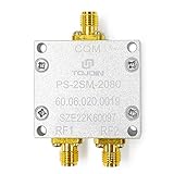 TOJOIN 2 Stück Power Divider 2-8 GHz passiver 2-Wege-Verteiler SMA-Steckverbinder...