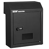 VEVOR Schlüsselkasten für die Tür, robuster Stahl-Briefkasten für die Tür...