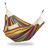 Relaxdays Hängematte, XXL, Hängeliege 2 Personen, bis 300 kg, tragbar, In- &...