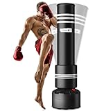 Dripex 175cm Boxsack Erwachsene Freistehender Standboxsack MMA Boxpartner Boxing Trainer...