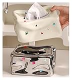 Dekorative Taschentuchbox, dekorativer Taschentuchbox-Halter, durchsichtiger...