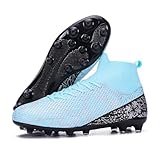 KouAzAz Fußballschuhe für Erwachsene, leicht, atmungsaktiv, professioneller Sneaker,...