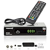 PremiumX Kabelreceiver DVB-C FTA 531C Digital FullHD SCART HDMI USB Mediaplayer,...