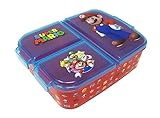Theonoi Kinder Brotdose Lunchbox Sandwichbox - mit Fächern -Brotbox mit Unterteilung -...