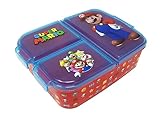 Theonoi Kinder Brotdose Lunchbox Sandwichbox - mit Fächern -Brotbox mit Unterteilung -...