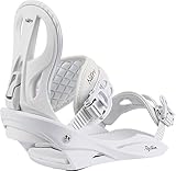 Nitro Damen Rythm All Mountain Freestyle Günstig Snowboardbindung, white plum, M EU