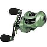 Sougayilang Angelrolle Baitcast, Baitcast-Angelrollen mit 9 + 1BB, magnetisches...