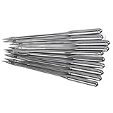 Qcwwy Chinesische Schuhflickennadeln, Ersatz-Edelstahl-Nähnadeln für Cobbler-Maschine,...