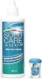 Solocare Aqua Pflegemittel Systempack (4 x 360ml) für weiche Kontaktlinsen |...