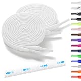 Shecret 2 Paar Elastische Schnürsenkel, Flach - Elastische Schuhbänder Ohne...