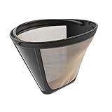 Zerodeko kaffeefilter ohne filterpapier Kegelförmiger Kaffeefilter Kaffeesieb Tassen...