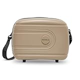 REDOLZ Hartschalen Handgepäck Kosmetik-Koffer | Stabiles Beauty-Case mit Aufsteckfunktion...