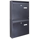 Banjado Burg-Wächter Briefkastenanlage/Briefkasten 2 Parteien/Burg Wächter...