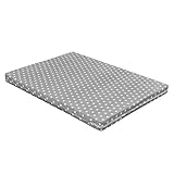 Baby Delux Laufgittermatratze 75x100 cm Matratze für Laufgitter Laufstall Grey...