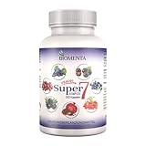 BIOMENTA Super7 – 120 hochdosierte Multifrucht Kapseln - Berry Mix mit OPC +...