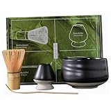 Matcha -Kit mit Matcha Whisk und Bowl, Matcha Spoon und Whisk Holder, tragbares Keramik...
