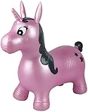 Lexibook Aufblasbares Hüpf-Einhorn, Inbegriffenen manuellen Pumpe, Sicherer und...