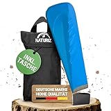 NATURIZ® Profi Spaltkeil für Holz 2,3kg inkl.Tasche & Schutzkappe - extra scharfer...