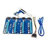 LEEINTO PCIE X1 Auf 4PCI E
