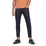 G-STAR RAW Herren 3301 Regular Tapered Jeans, Blau (dk aged 51003-7209-89), 33W / 32L