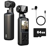 ydi 4K Körperkamera Bodycam Video & Audio Taschen Mini Vlog Cam 270° Drehbarer...