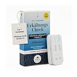 ASPILOS 3-in-1 Erkältungscheck (Corona&Influenza) - Selbsttest - Schnelle...