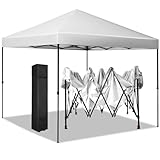 Pop-up-Überdachungszelt, sofortiger Baldachin, 10 x 10 Wind- und wasserdichter Pavillon...