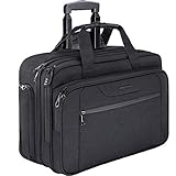 KROSER Trolley Business, Handgepäck Koffer, Rolling Case mit Rädern Bis zu 17,3 Zoll...