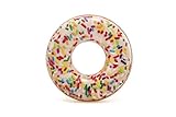 Intex 56263NP Luftmatratze Schwimmreifen aufblasbar 'Sprinkle Donut' , 99 x 25...