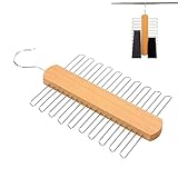 Krawattenbügel Holz, Krawattenhalter um 360° Drehbar, Krawattenhalter Aufbewahrung,...