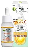 Garnier Vitamin C Serum für das Gesicht, Glow-Booster, Aufhellendes Serum für Pickel &...