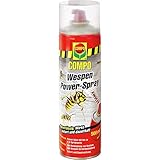 COMPO Wespen Power-Spray, Inkl. Power-Düse, Wespenspray zur Wespen-Abwehr, Sofort- und...