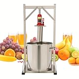 36L Obstpresse, Apfelpresse, Beerenpresse, Obst Wein Presse, Gemüsepresse,...