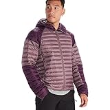 Hype Down Hooded Jacket Herren Purple Fig/Hazy Purple, M, Purple Fig/Hazy Purple, M