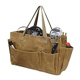 Rudiaoa Robuste Aufbewahrungstasche aus Segeltuch für Outdoor-Kochen, Camping, Töpfe,...