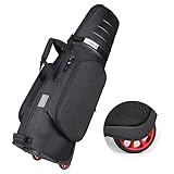 BEYBAY Golf-Reisetasche für Fluggesellschaften mit verstärkten Rädern und...