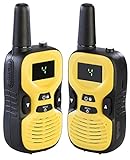 simvalley communications PMR-Funkgeräte: 2er-Set Walkie-Talkie-Funkgeräte, 8 Kanälen,...