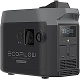 EF ECOFLOW Dual Smart Generator, Strom Generator, Tragbarer Benzin und Propangas...