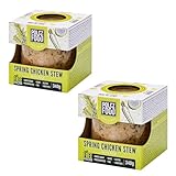 POLCZ FOOD Fertiggerichte im Glas (Frühlingsragout mit Hühnerfleisch und Reis) 2x340 g |...