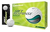 TaylorMade Unisex Soft Response Golfball, Weiß, Einheitsgröße, Sanfte Reaktion