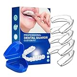 Knirscherschiene für Nacht, Zahnschiene Mundschutz Set, Aufbissschiene für Nacht,...