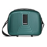 REDOLZ Hartschalen Handgepäck Kosmetik-Koffer | Stabiles Beauty-Case mit Aufsteckfunktion...
