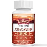 Rapsdayci Liposomales Astaxanthin Weichkapseln -NON GMO - 60 Softgel-Kapseln für den...