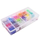 Kögler 76176 - Loopies Loom Bänder, großes Set mit 1200 Ringen, 24 Verschlüssen und 2...