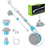 Oraimo Elektrische Reinigungsbürste, 430 U/min Electric Spin Scrubber, Reinigungsbürste...