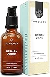 Junglück vegane Retinol Creme | 50 ml in Braunglas | Vitalisierende Gesichtspflege für...