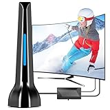 DVBT2 Antenne, zimmerantenne DVB-T & DVB-T2 Antennen mit Verstärker, Großer...